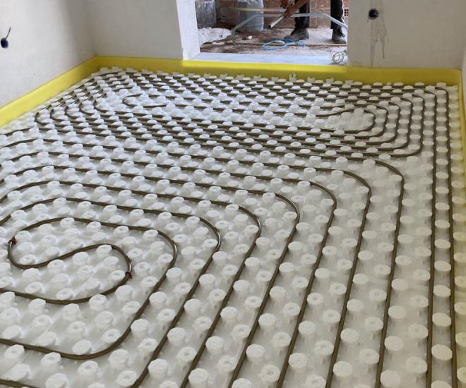 Εγκατάσταση ενδοδαπέδια στο Κουκάκι