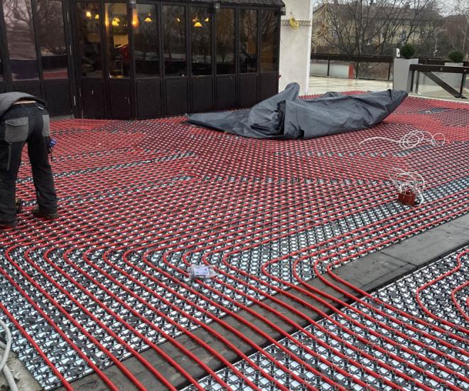 Εγκατάσταση ενδοδαπέδιας θέρμανσης - Felmpax Γερμανίας