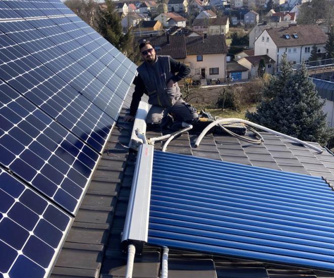 Εγκατάσταση υδραυλικών με ζεστά νερά ανά κυκλοφορίας - Heilbronn Γερμανίας