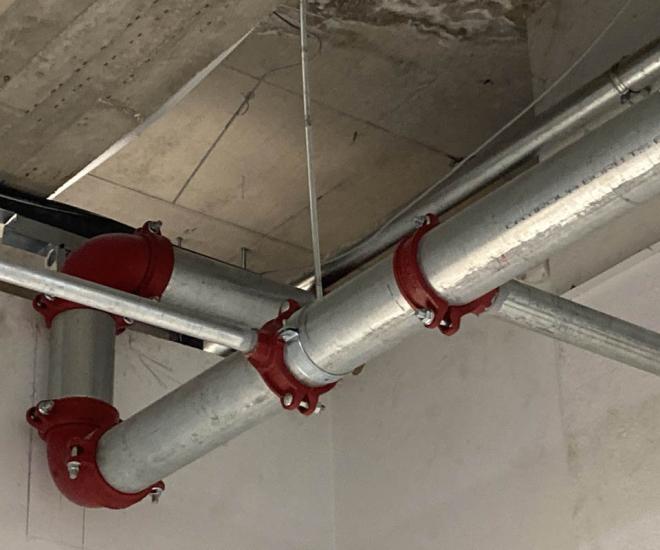 Εγκατάσταση μόνιμου δικτύου πυρόσβεσης με spigler & φωλιές - Σκλαβενίτης Κομοτηνή