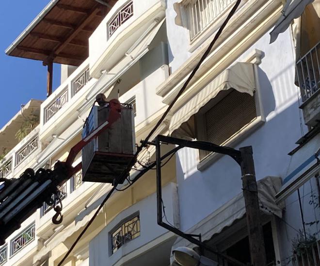 Μόνωση εξωτερική σε πολυκατοικία - Βέροια