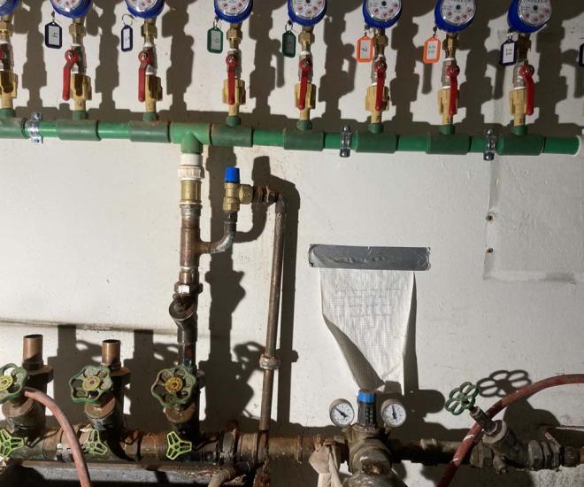 Υδραυλική εγκατάσταση σε διαμέρισμα - Γερμανία